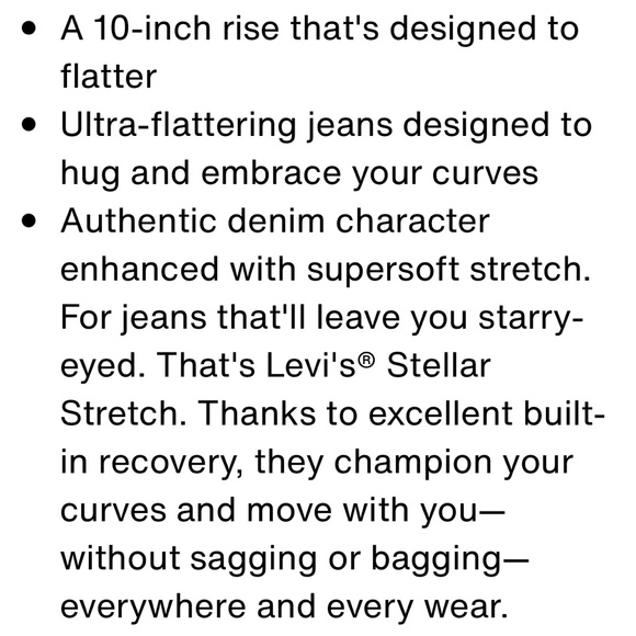 Levi’s 721 HIGH RISE SKINNY WOMEN'S JEANS. White. - Picture 5 of 12